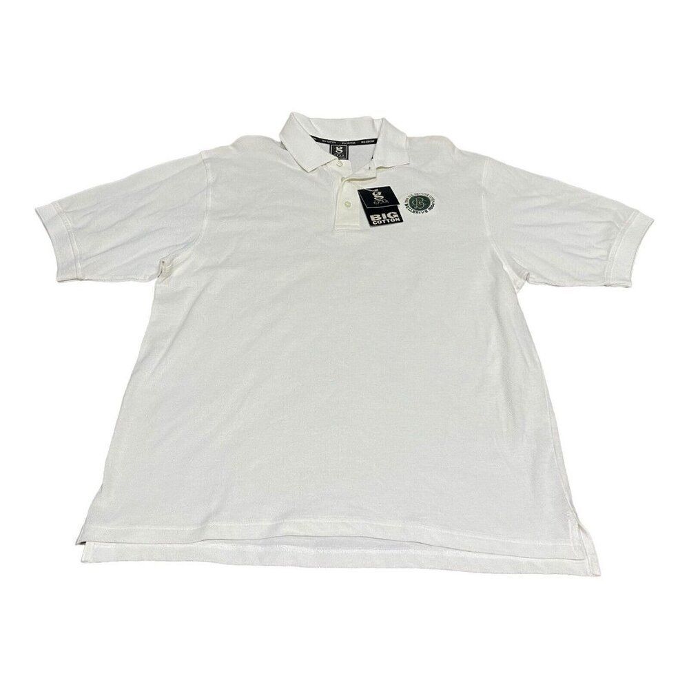 Big Cotton Sports NEW White Polo Shirt 25th US Senior Open Bellerive 2004 Large